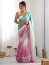 A75 Gold Crush Silk With Embroidery Work Saree Wholesale Clothing Distributors In India